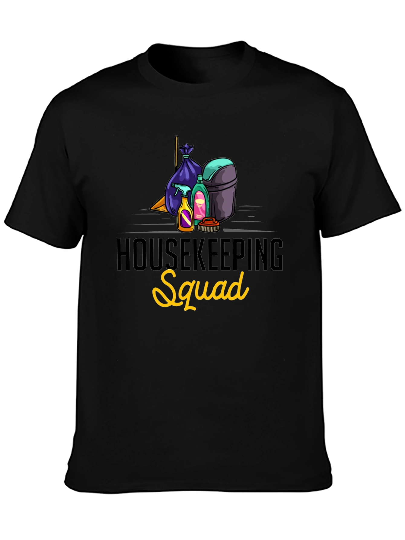 Housekeeping Squad Graphic T-Shirt