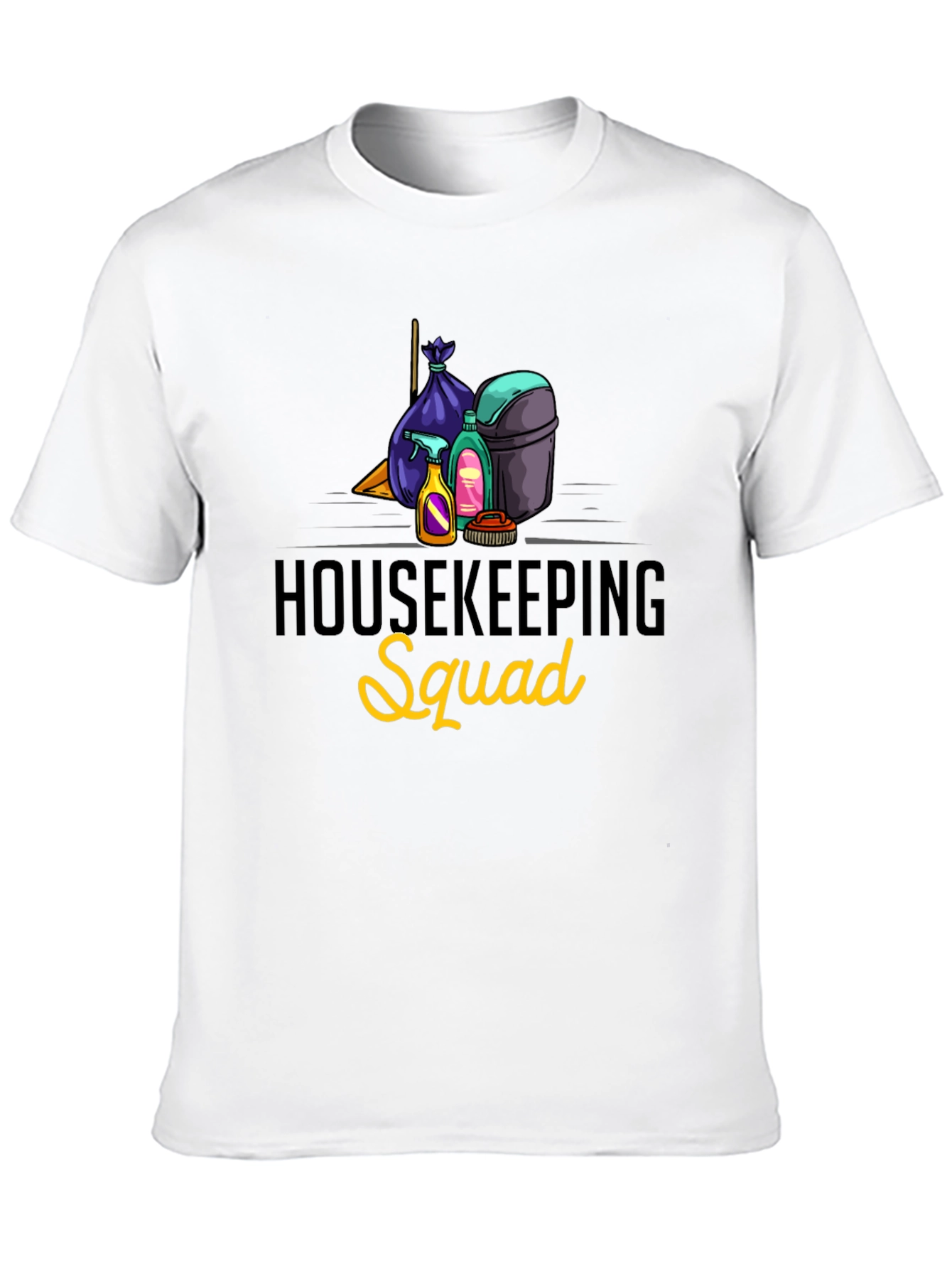Housekeeping Squad Graphic T-Shirt