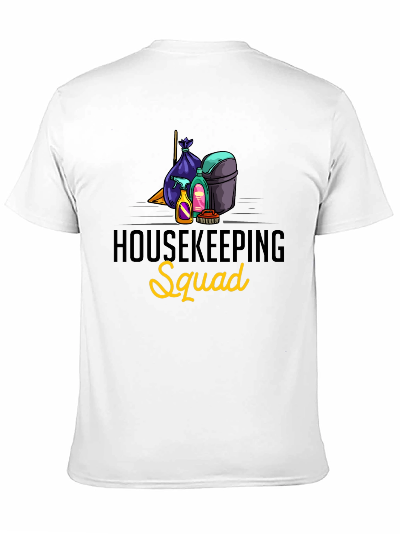 Housekeeping Squad Graphic T-Shirt