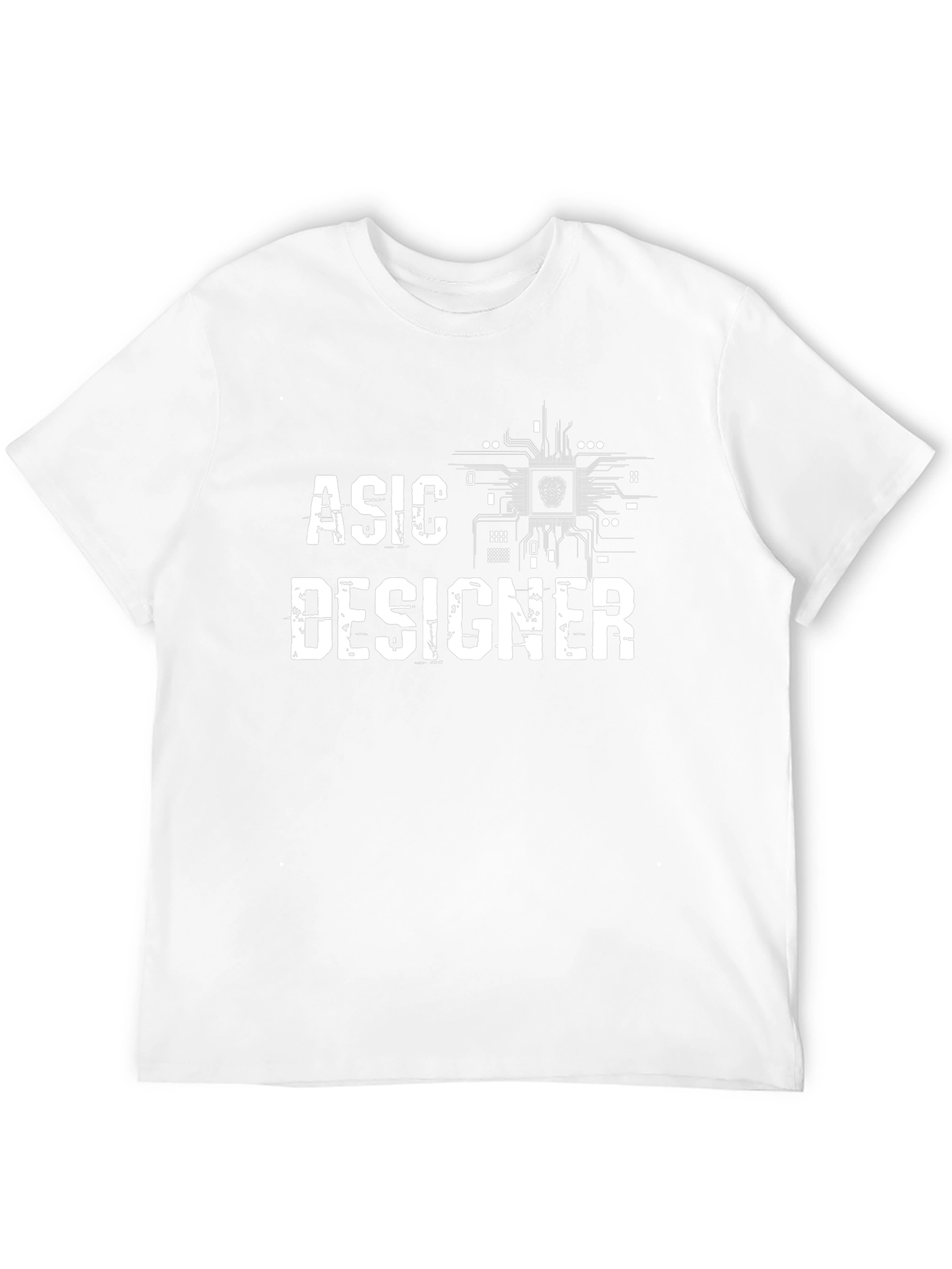 ASIC Designer Black T-Shirt - Tech Enthusiast Apparel
