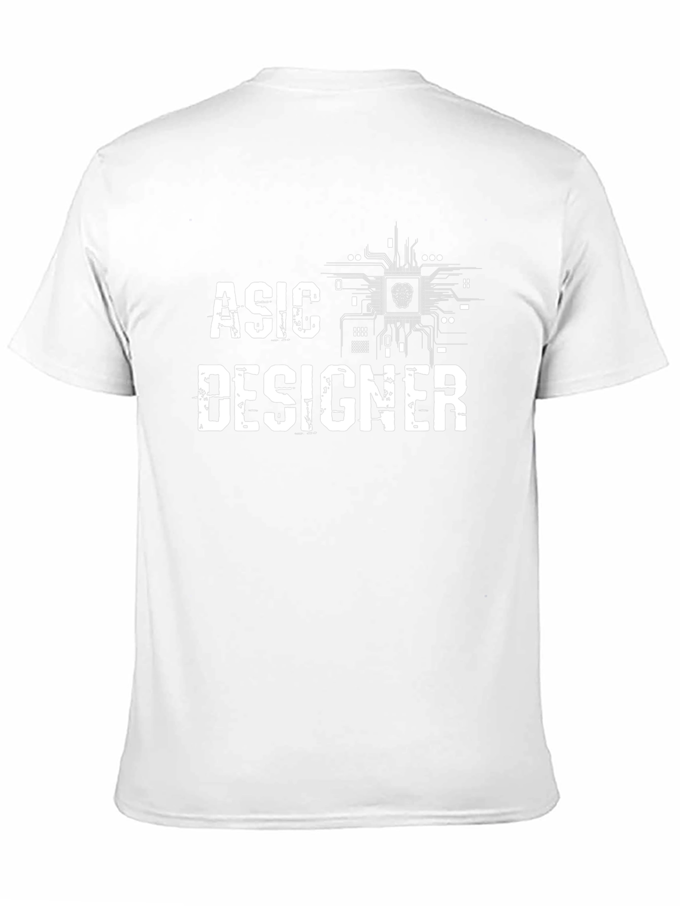 ASIC Designer Black T-Shirt - Tech Enthusiast Apparel