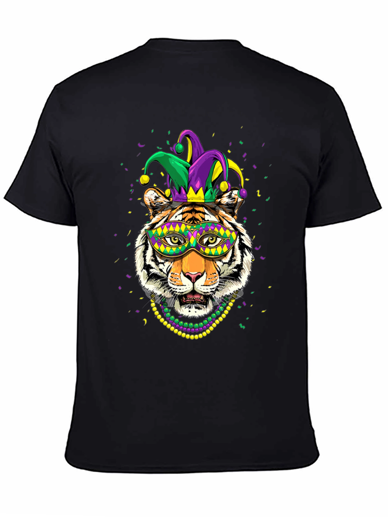 Mardi Gras Tiger Graphic Tee
