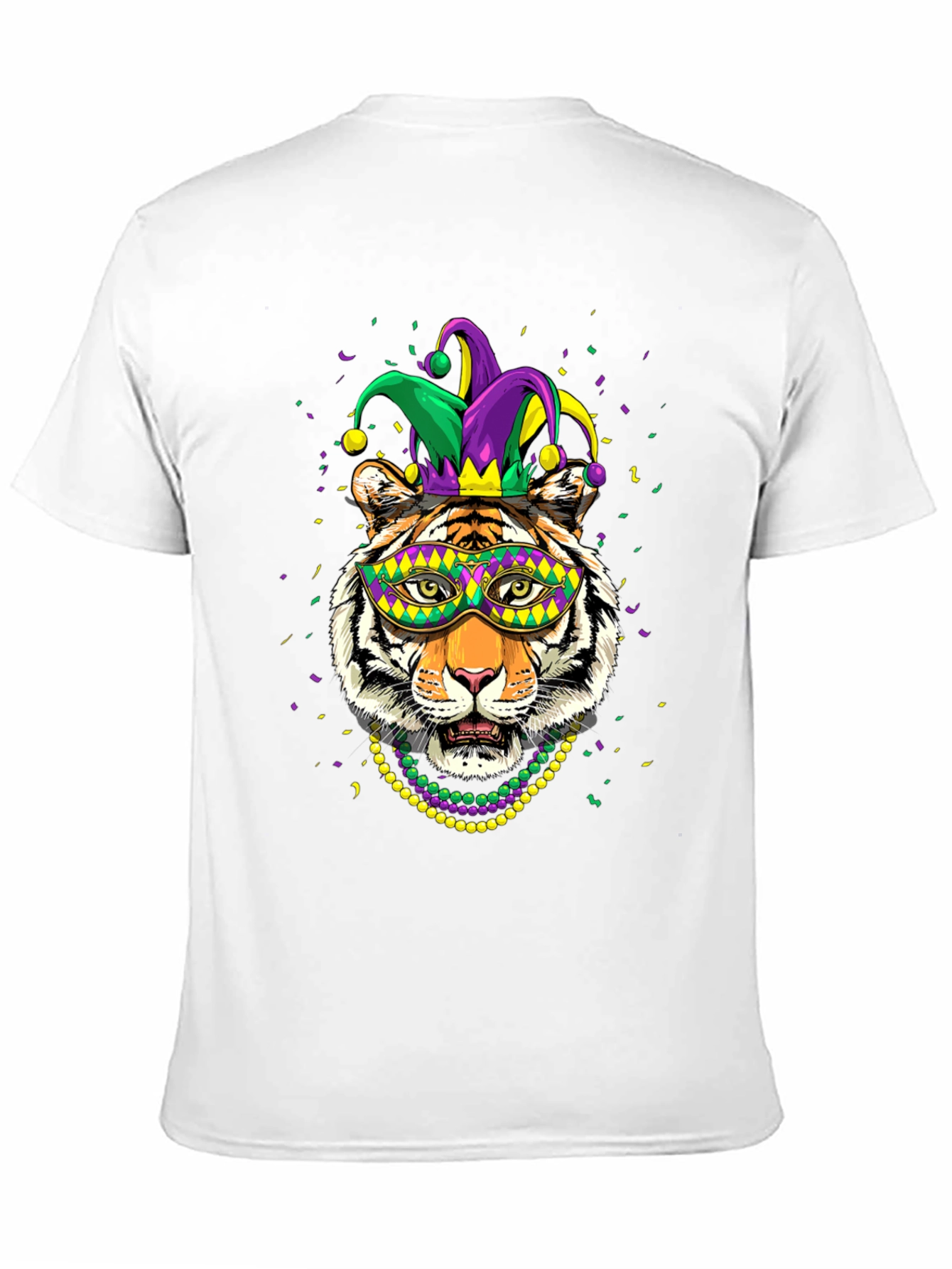 Mardi Gras Tiger Graphic Tee