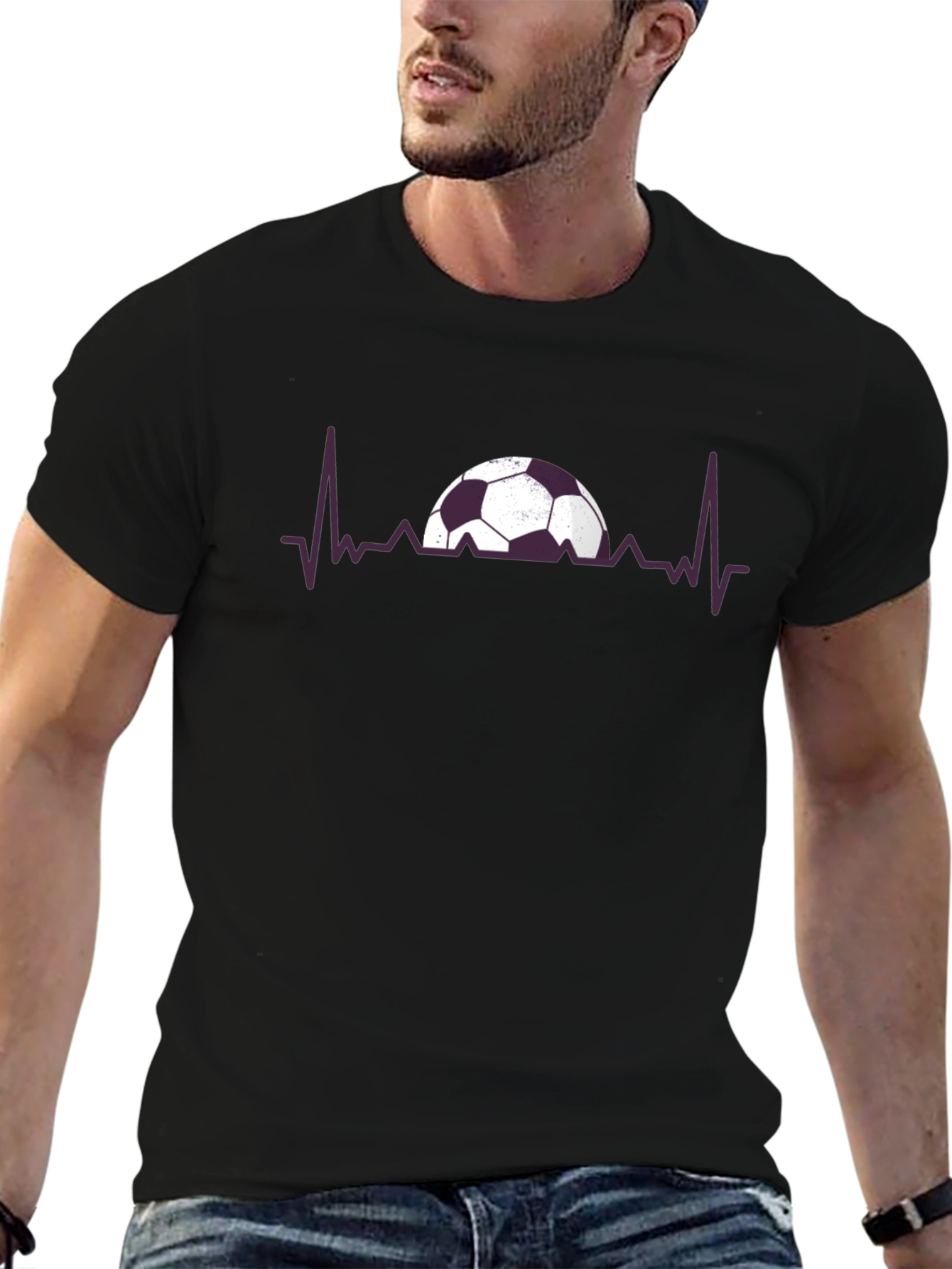 Soccer Heartbeat T-Shirt