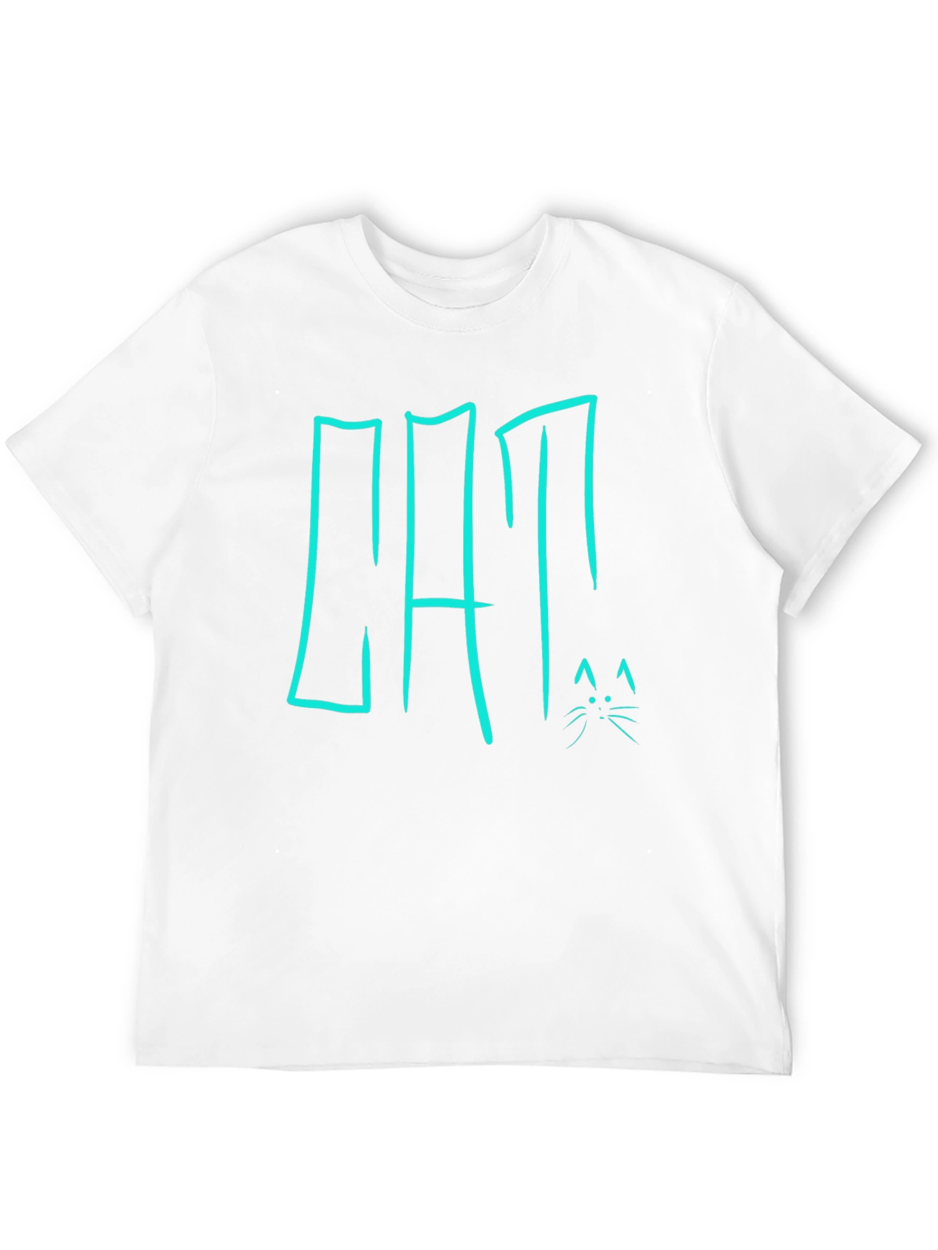 Cool Cat Graphic Black T-Shirt