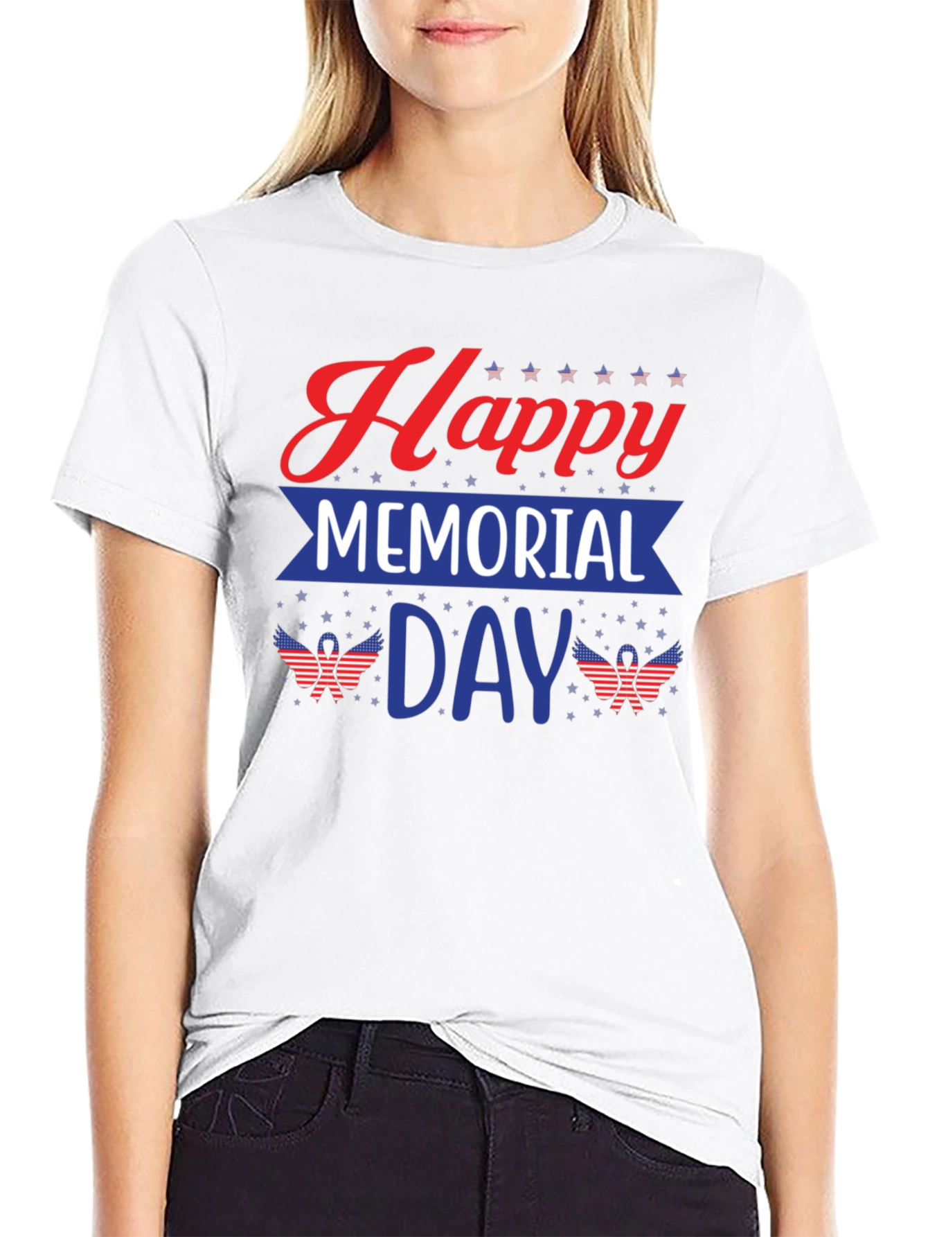 Happy Memorial Day Graphic T-Shirt