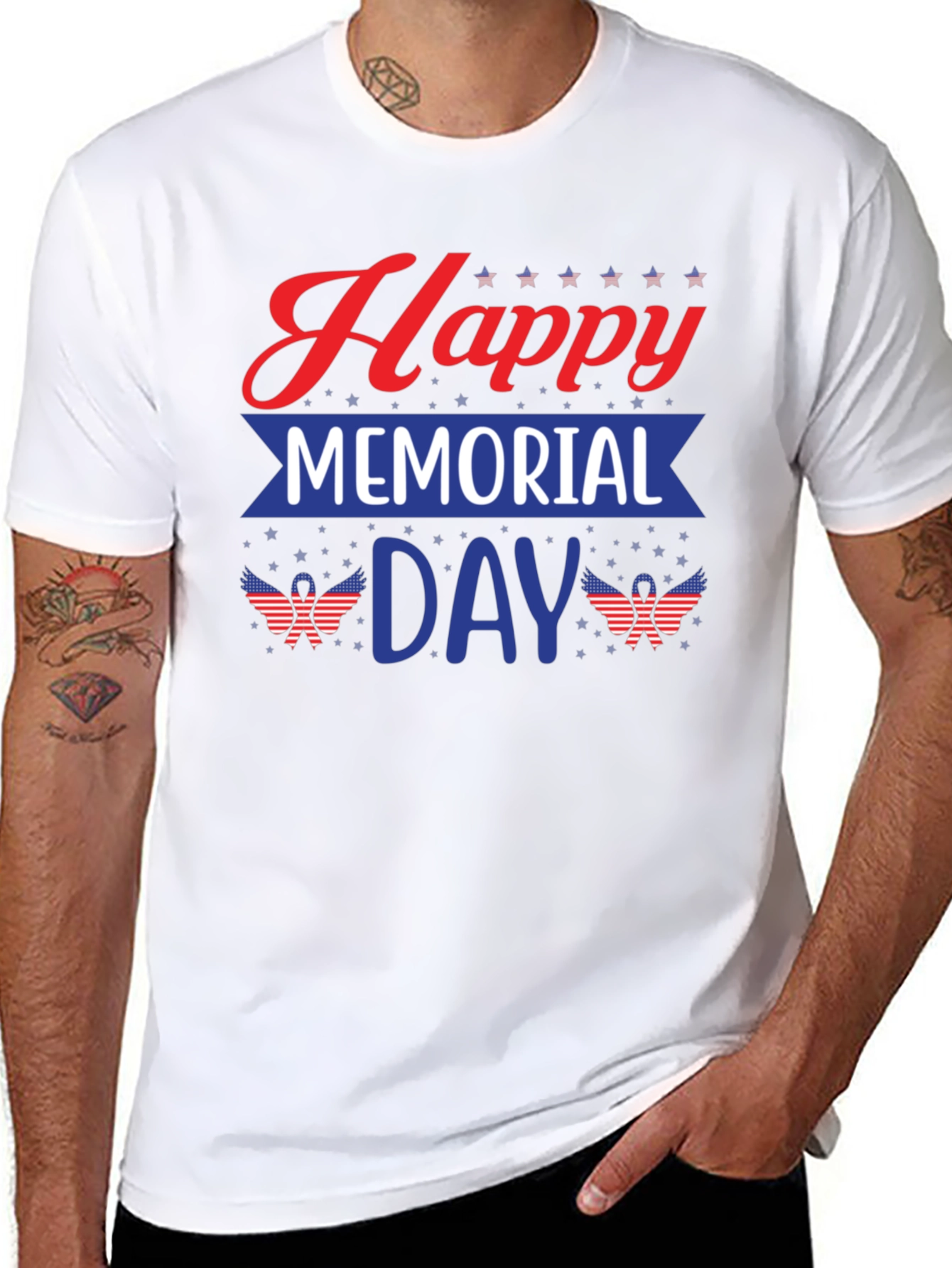 Happy Memorial Day Graphic T-Shirt