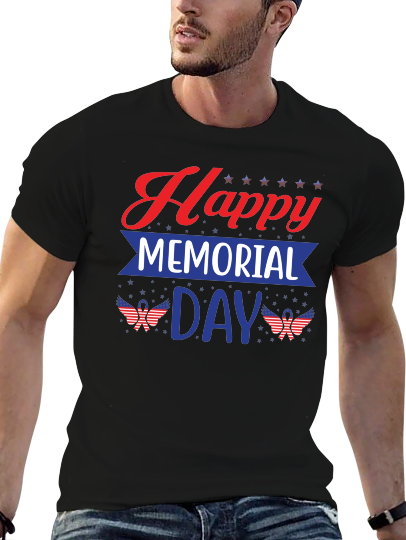 Happy Memorial Day Graphic T-Shirt