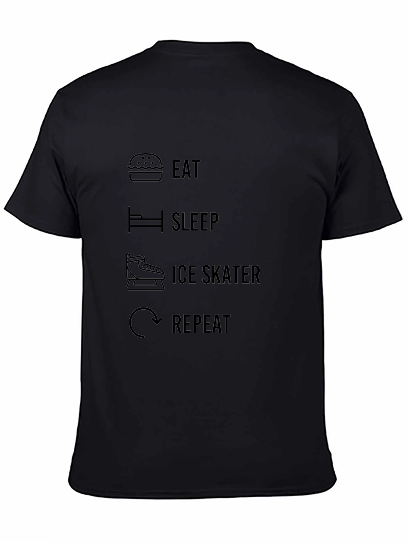 Eat Sleep Ice Skater Repeat T-Shirt