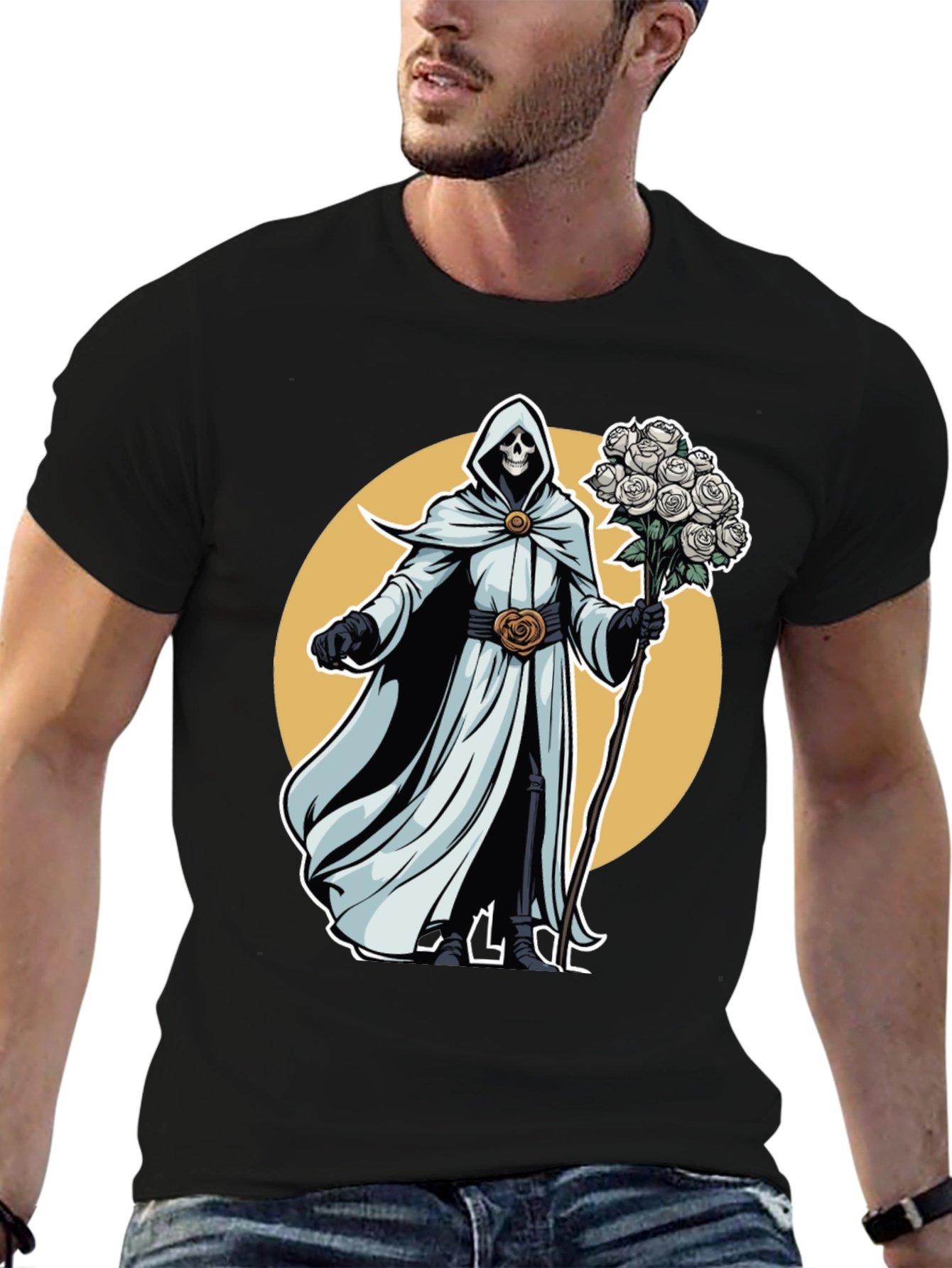 Grim Reaper Rose T-Shirt - Death Romance Tee
