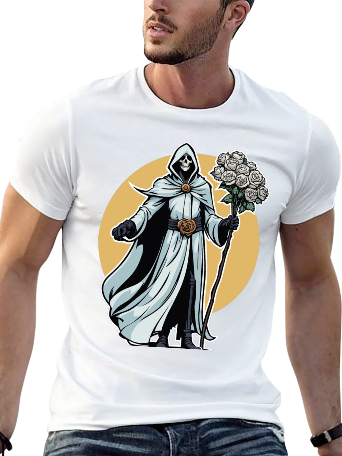 Grim Reaper Rose T-Shirt - Death Romance Tee