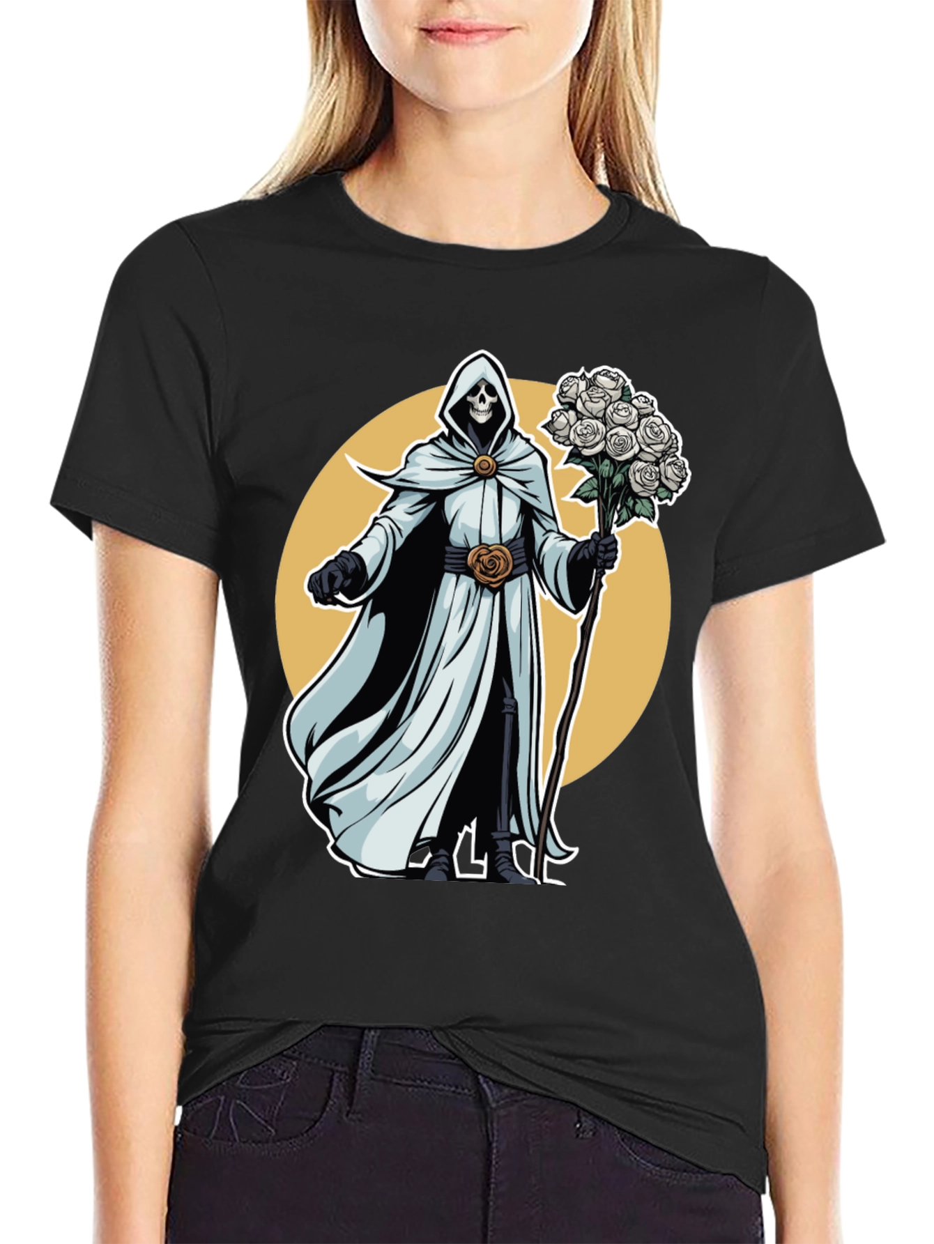 Grim Reaper Rose T-Shirt - Death Romance Tee