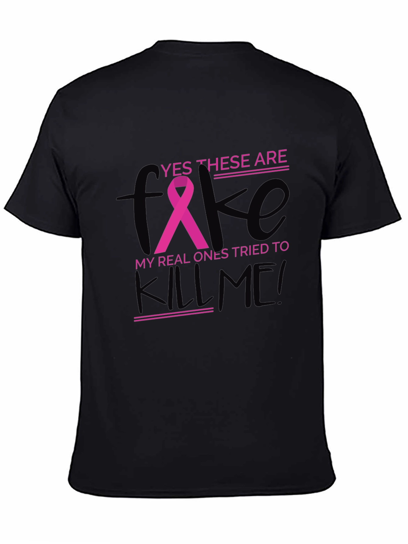 Breast Cancer Awareness T-Shirt - Funny Graphic Tee