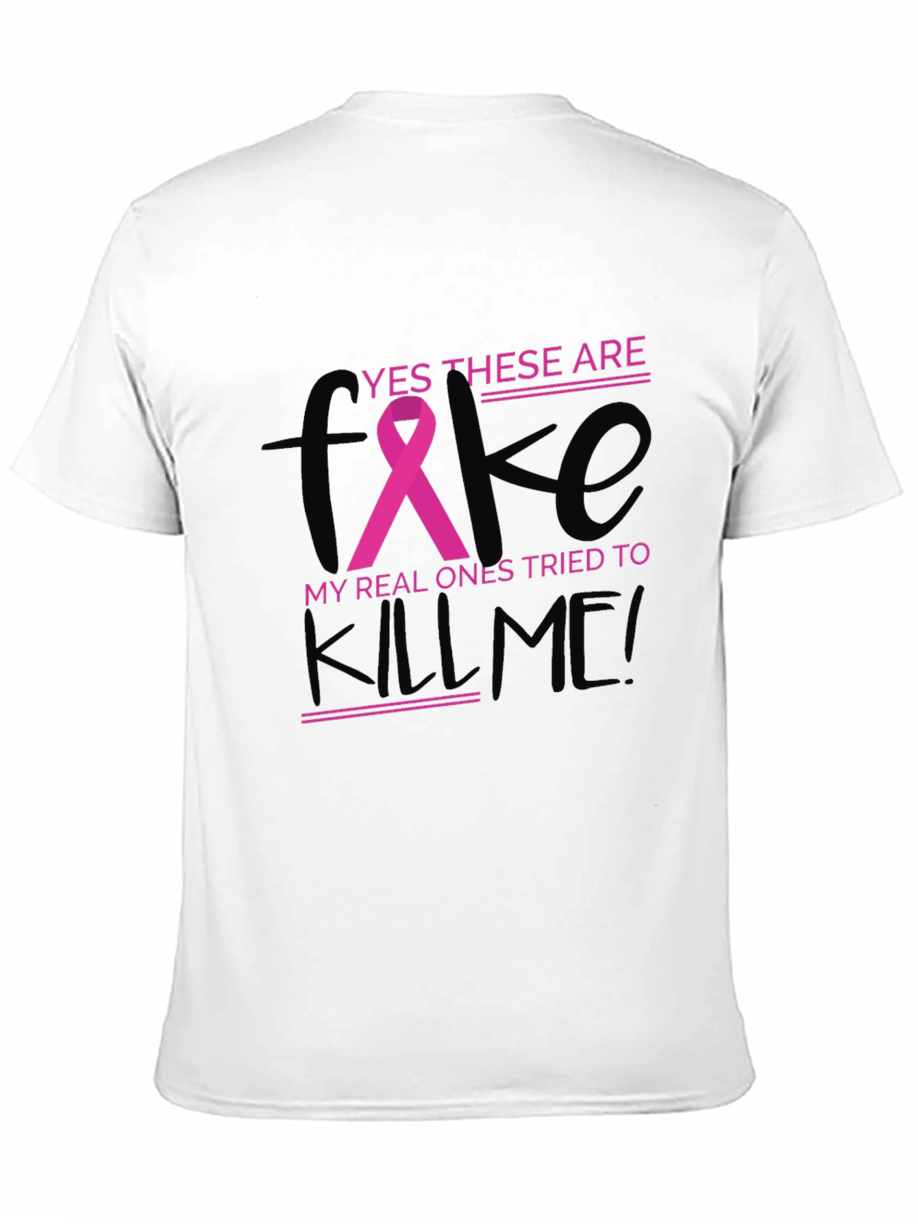 Breast Cancer Awareness T-Shirt - Funny Graphic Tee