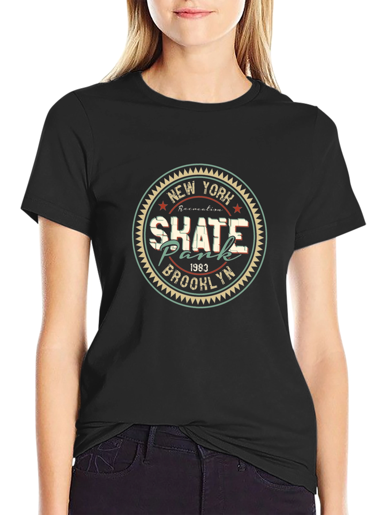 New York Skate Punk 1983 Graphic T-Shirt