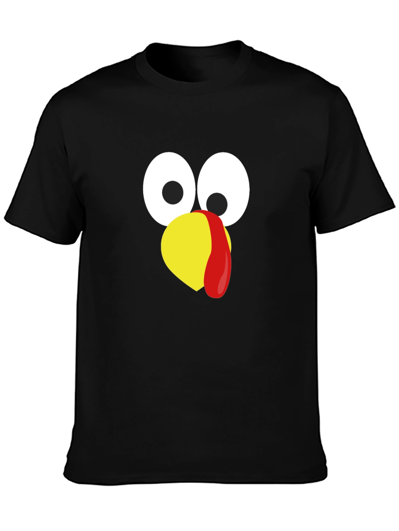 Turkey Face Thanksgiving T-Shirt