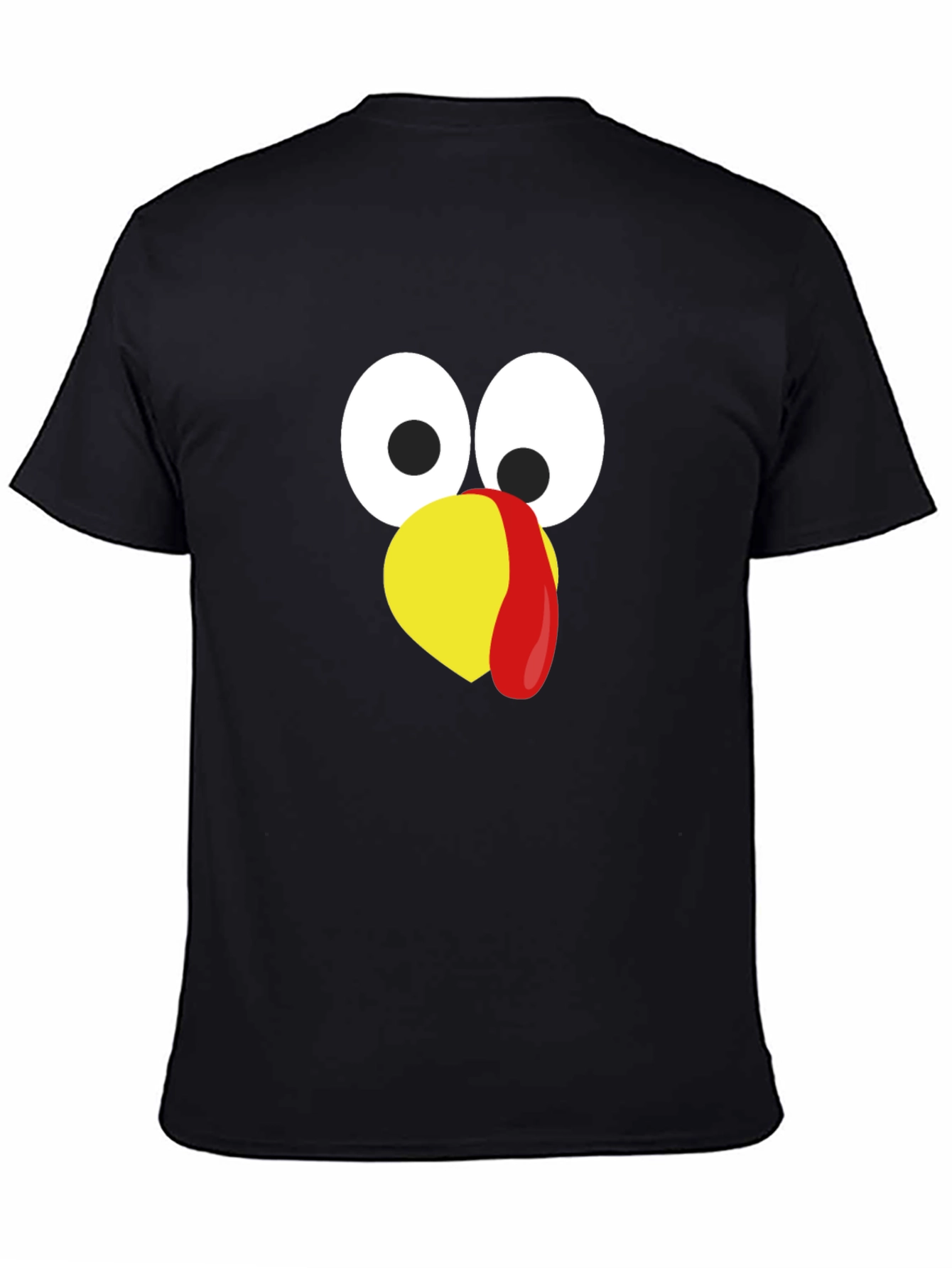 Turkey Face Thanksgiving T-Shirt
