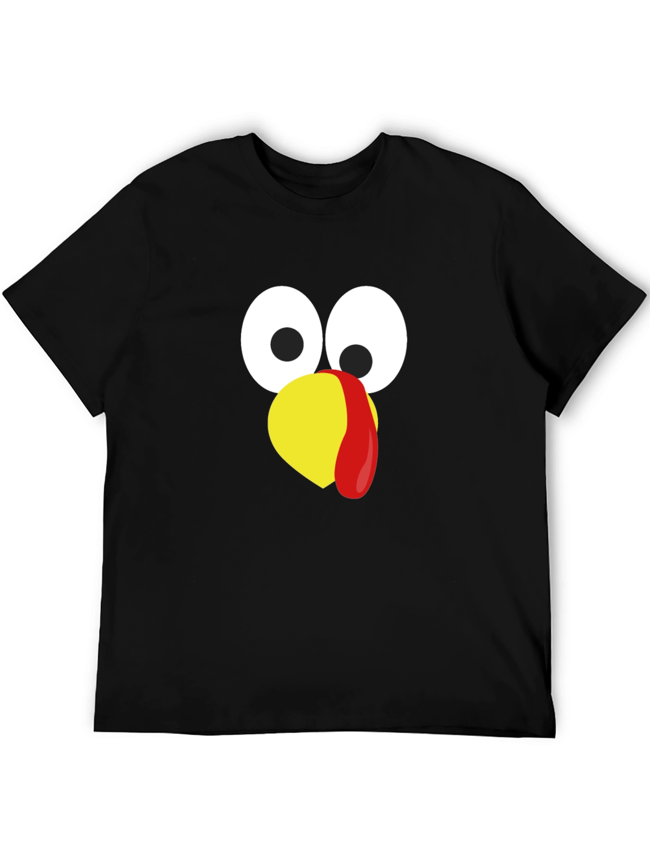 Turkey Face Thanksgiving T-Shirt