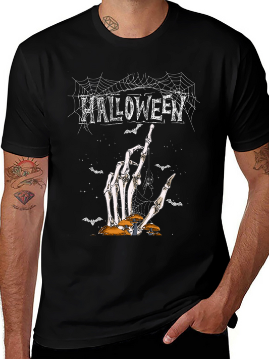 Halloween Skeleton Hand T-Shirt