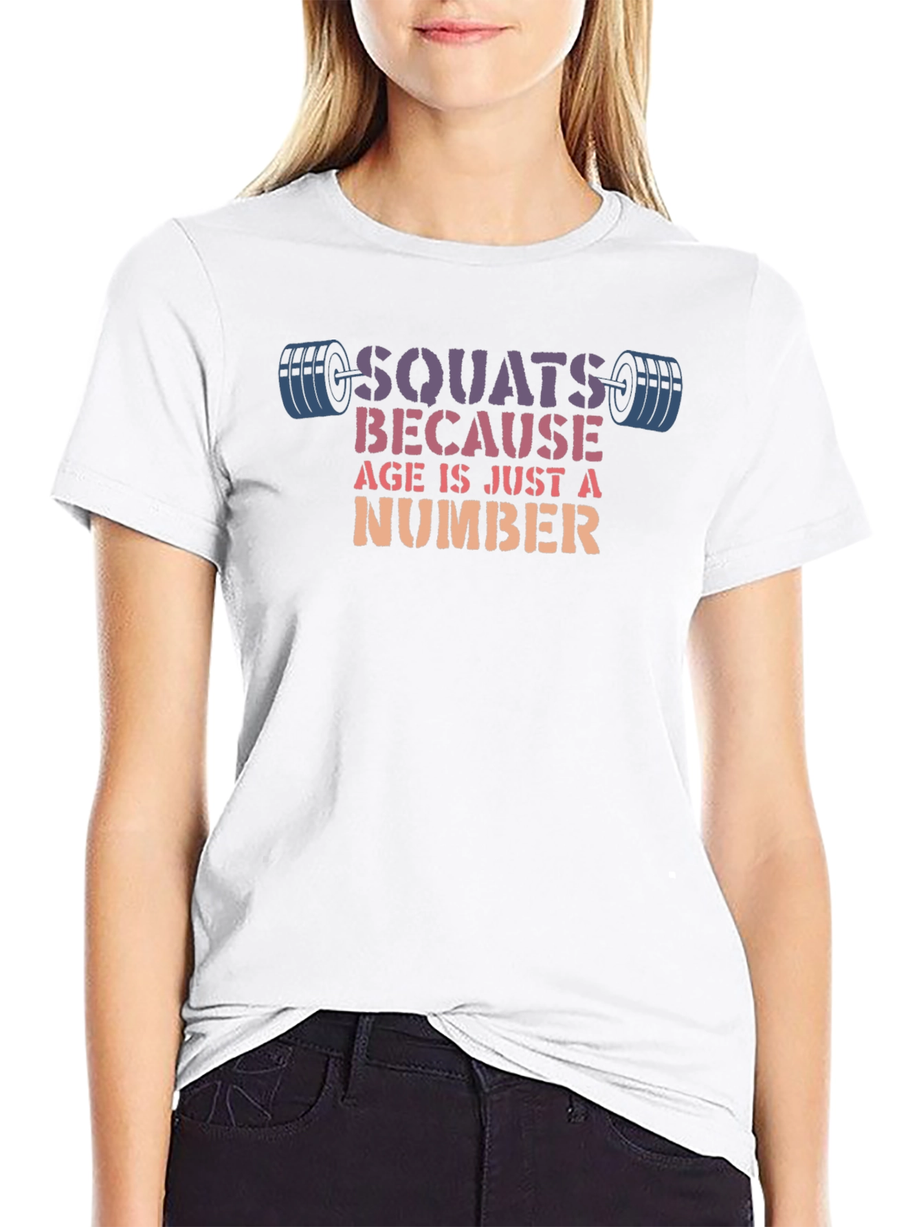 Squats Age Is Just A Number T-Shirt