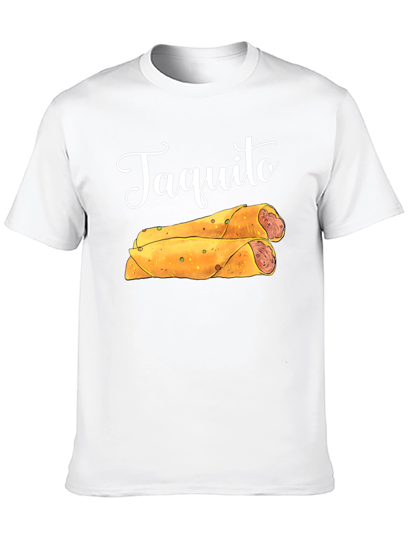Taquito Graphic Tee - Black Cotton T-Shirt