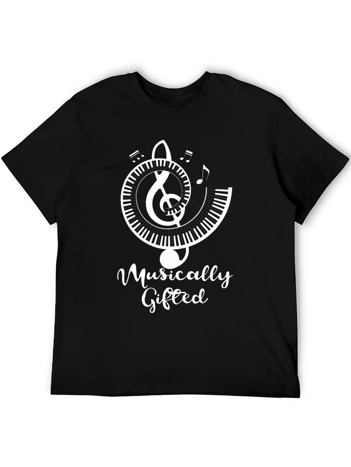Musically Gifted Graphic T-Shirt - Music Lovers Tee