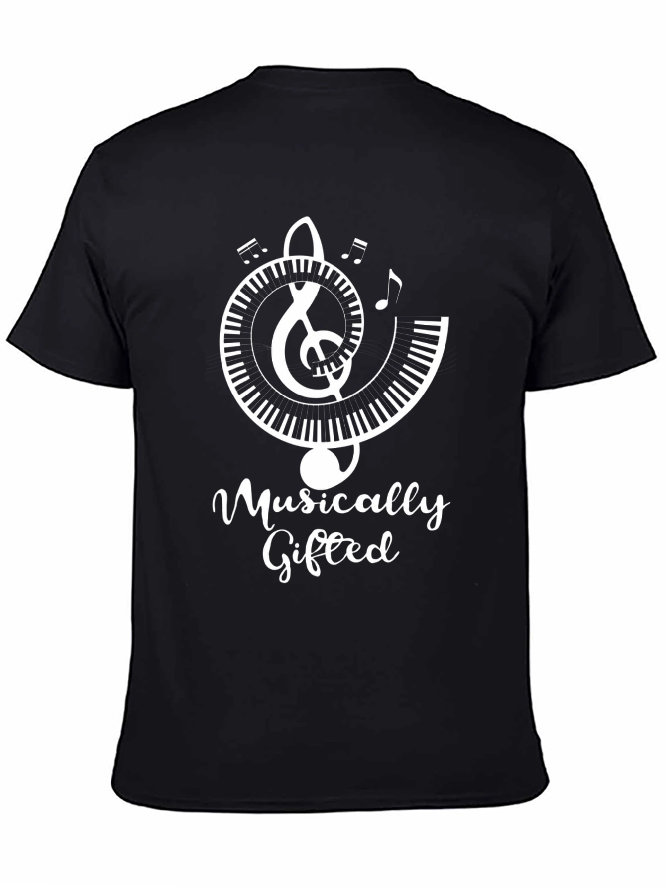 Musically Gifted Graphic T-Shirt - Music Lovers Tee