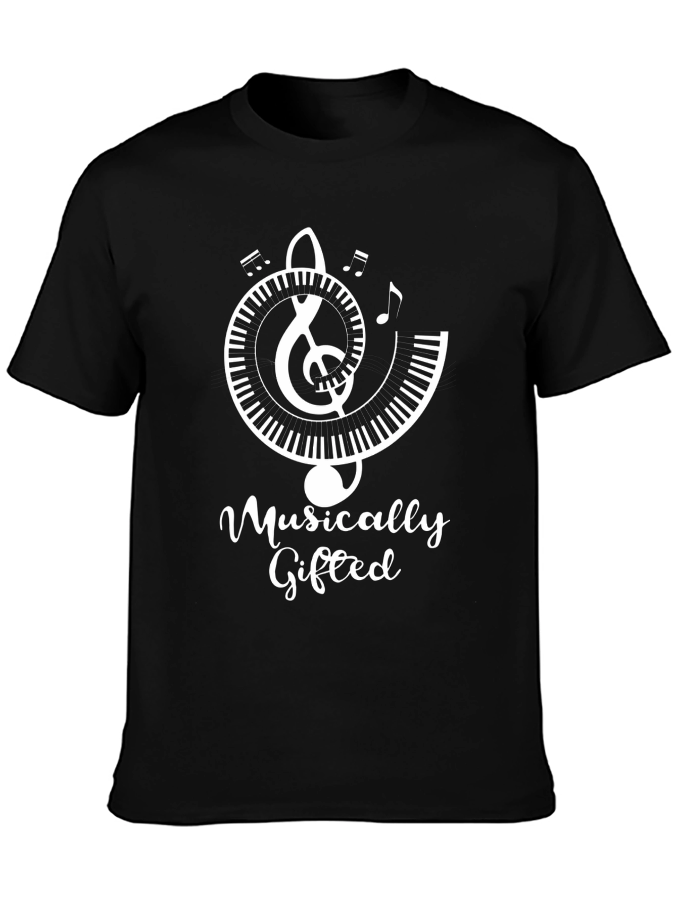 Musically Gifted Graphic T-Shirt - Music Lovers Tee
