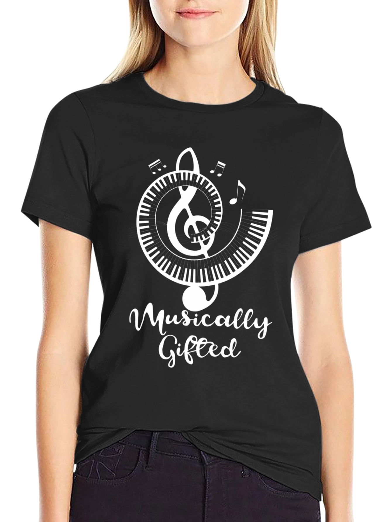 Musically Gifted Graphic T-Shirt - Music Lovers Tee