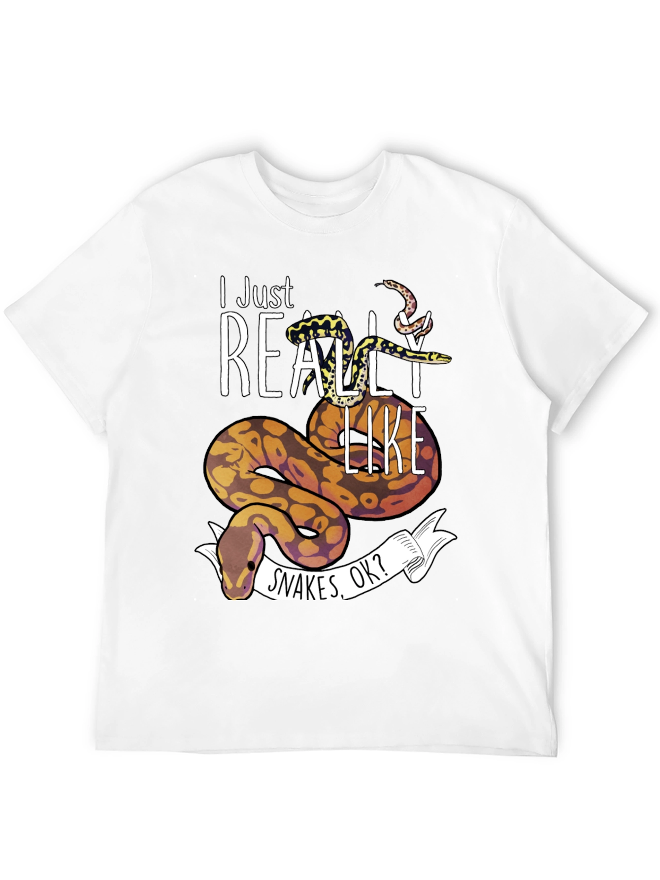I Just Really Like Snakes OK? T-Shirt