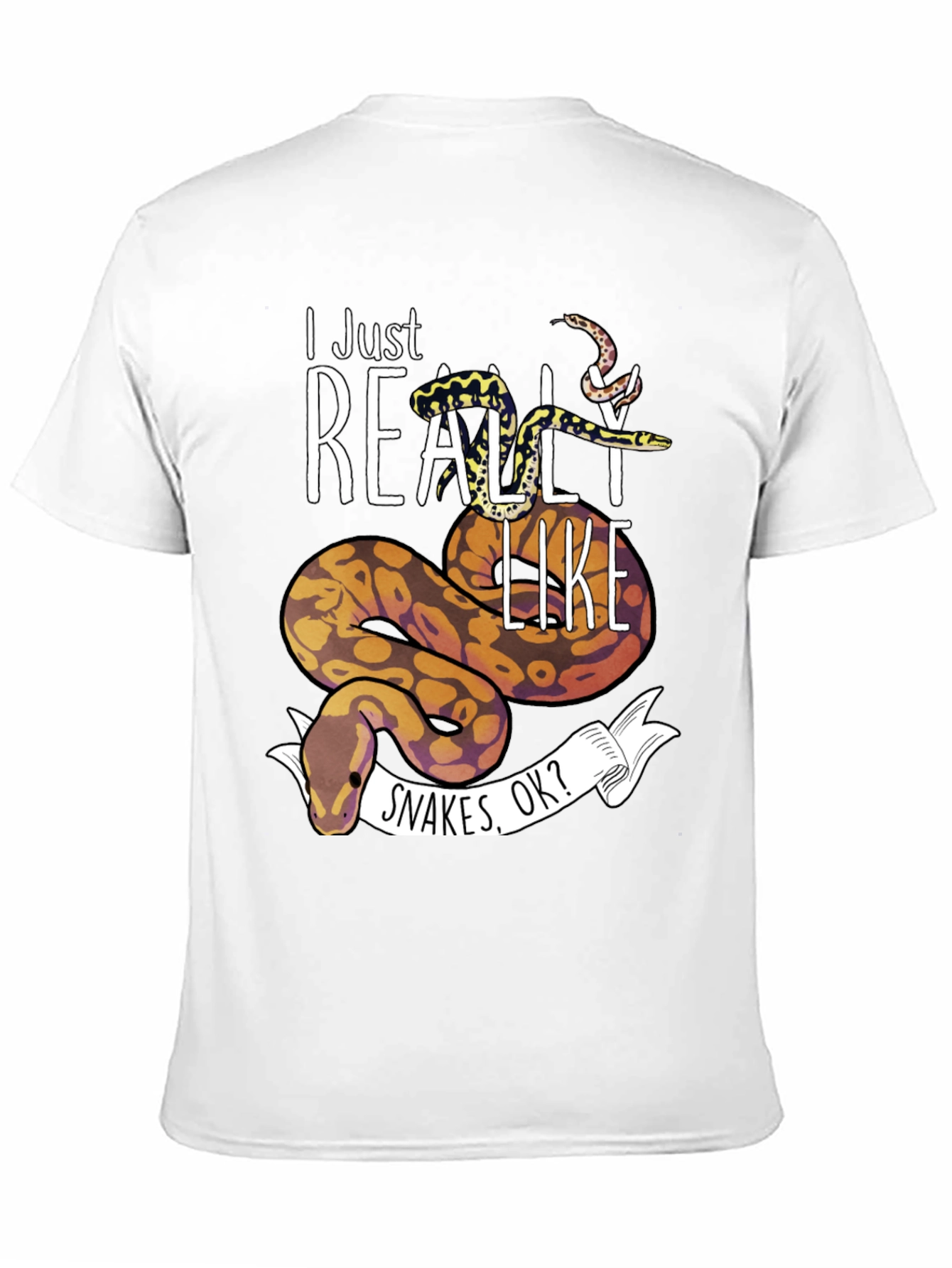 I Just Really Like Snakes OK? T-Shirt
