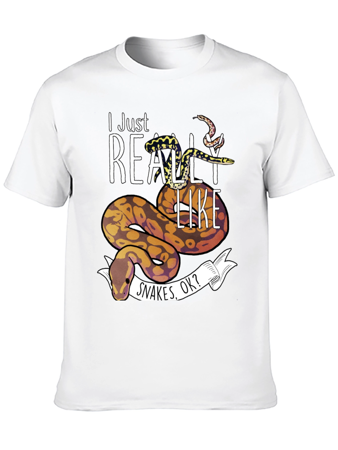 I Just Really Like Snakes OK? T-Shirt