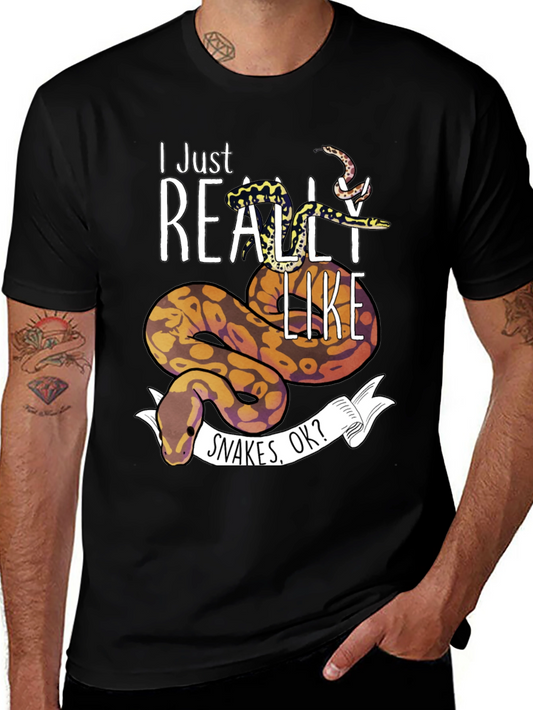 I Just Really Like Snakes OK? T-Shirt