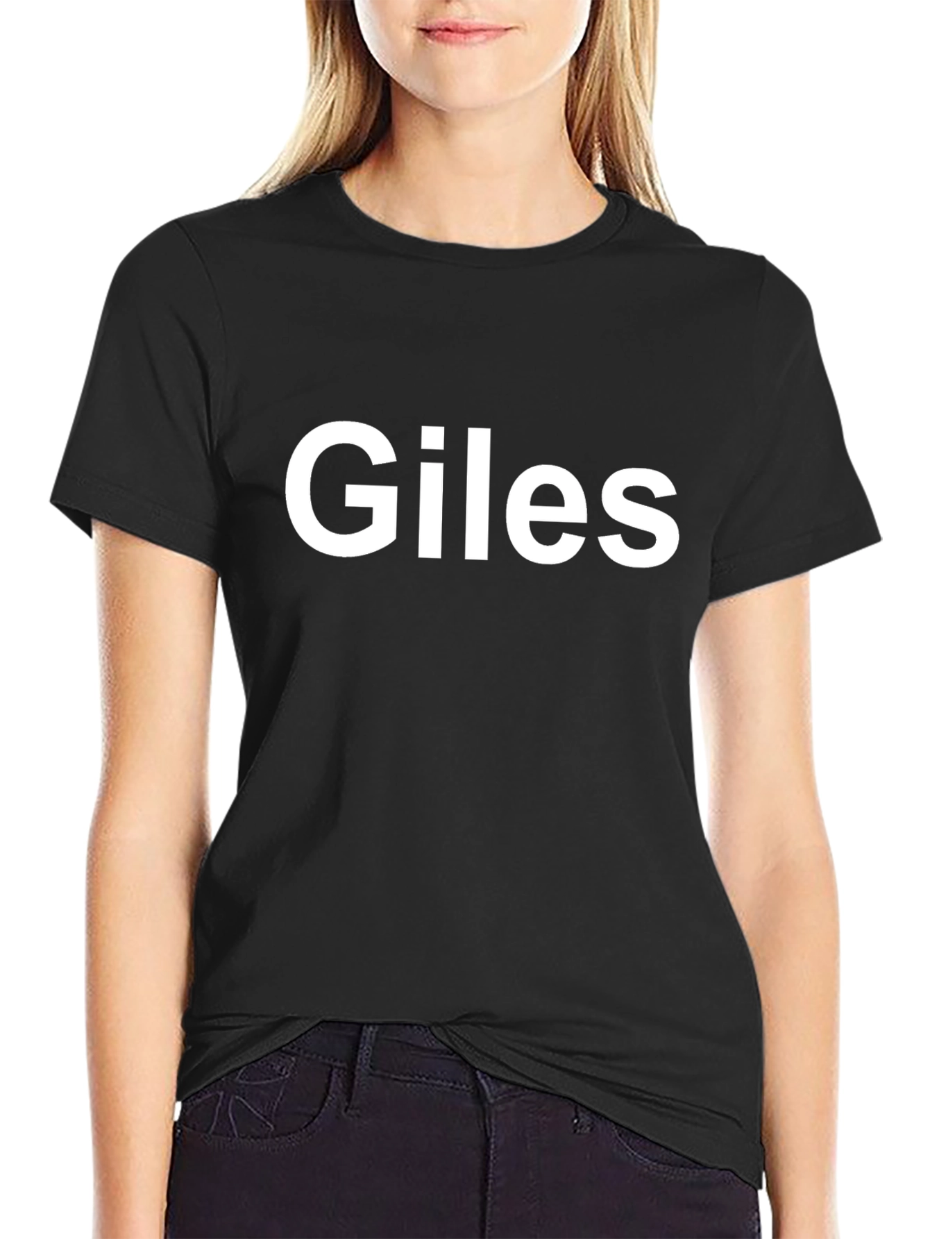 Giles T-Shirt - Classic Black Cotton Tee