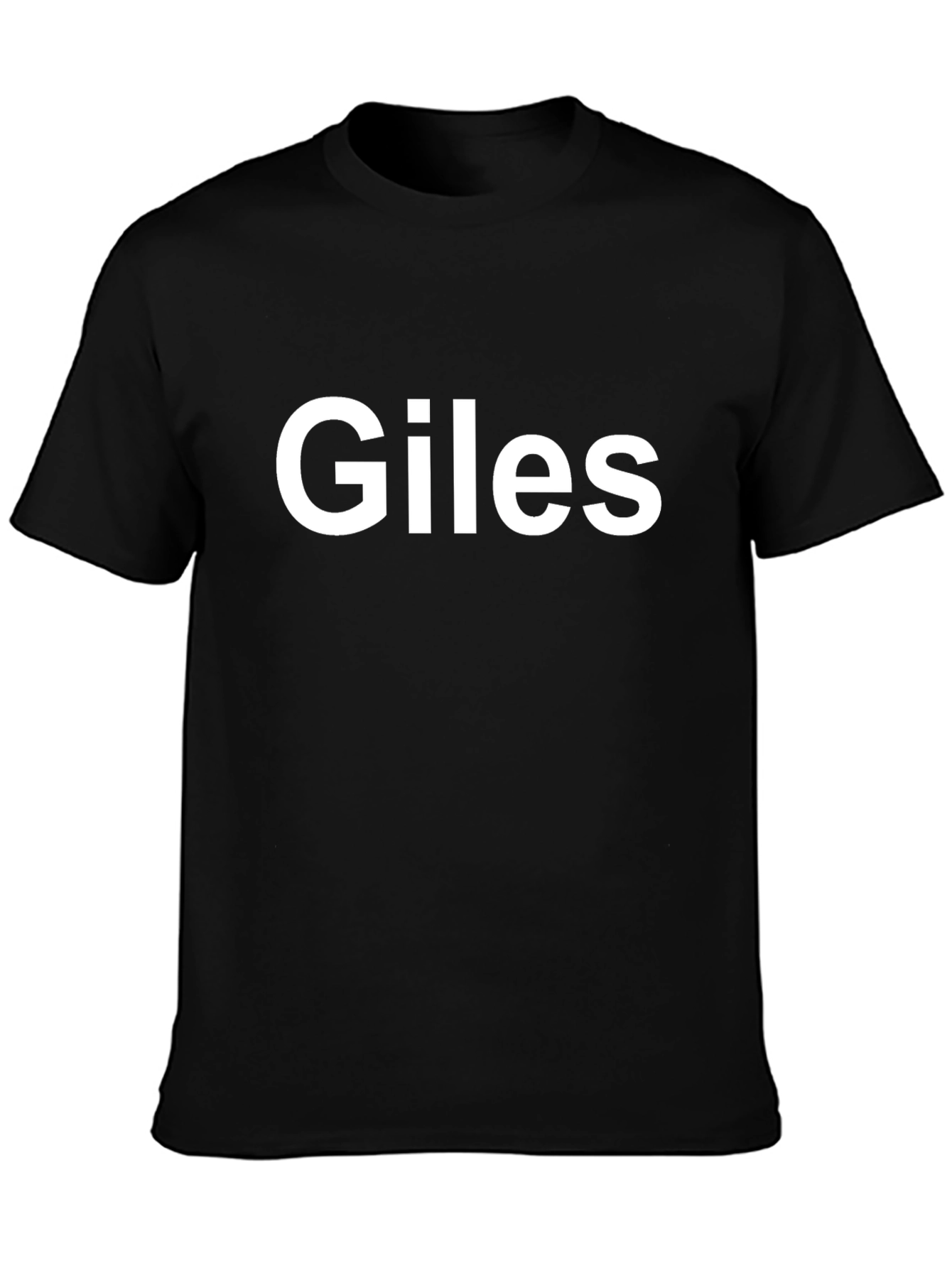 Giles T-Shirt - Classic Black Cotton Tee