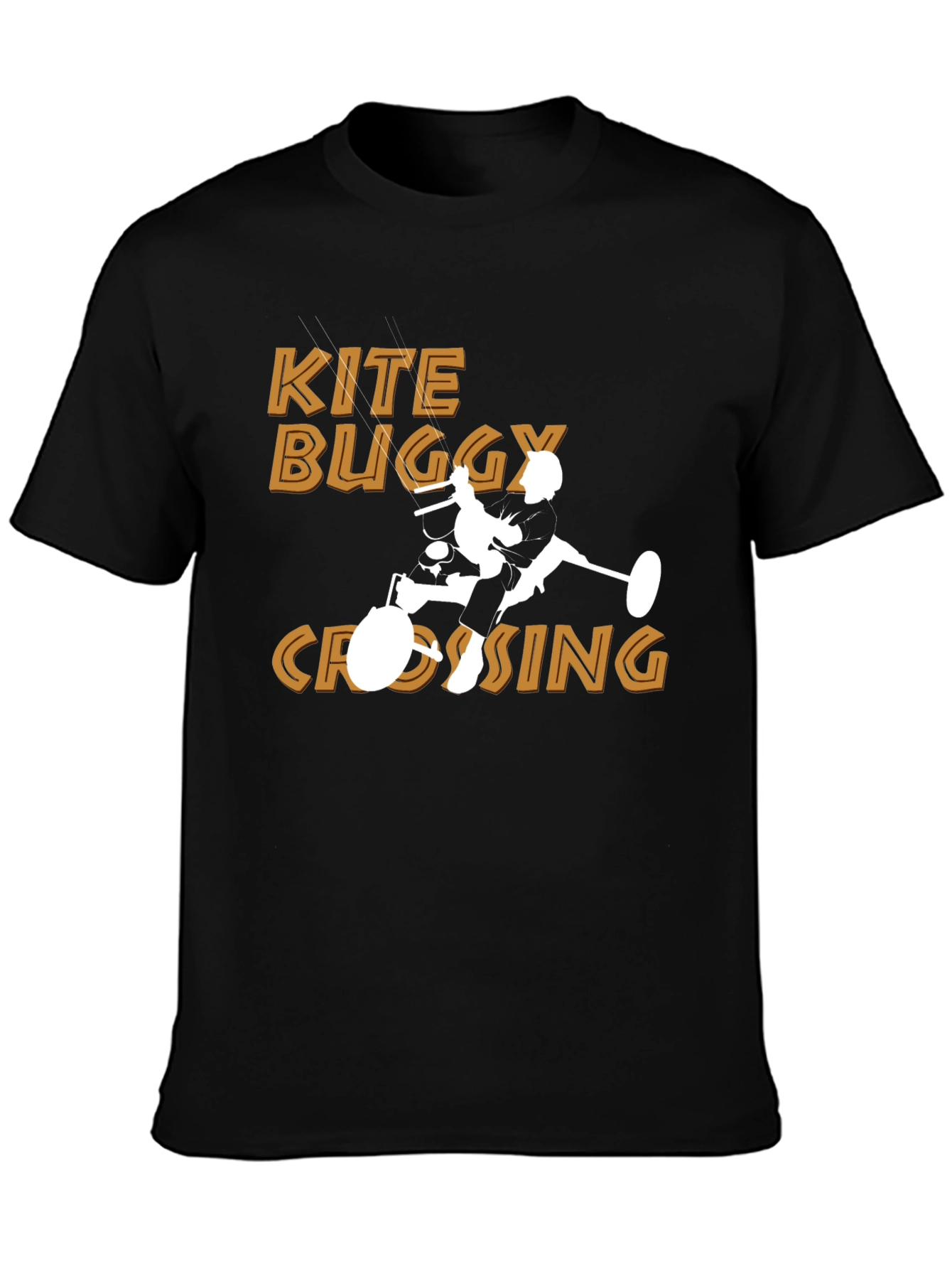 Kite Buggy Crossing Graphic Tee