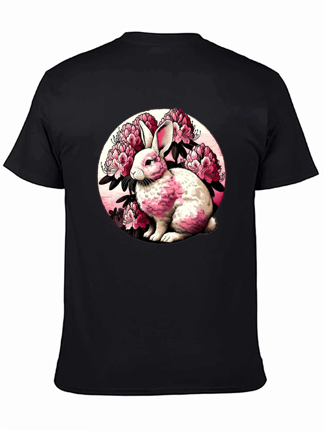 Rabbit Floral Graphic Tee