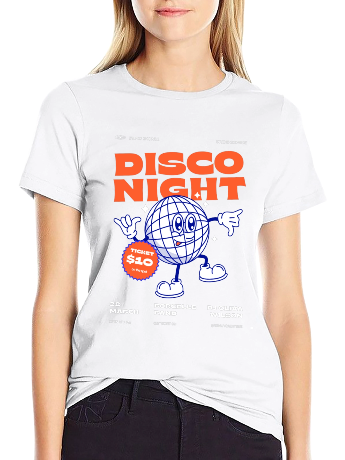 Disco Night T-Shirt - Studio Showde