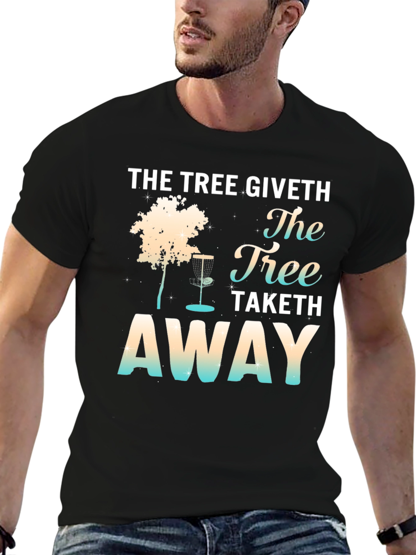 The Tree Giveth Disk Golf T-Shirt