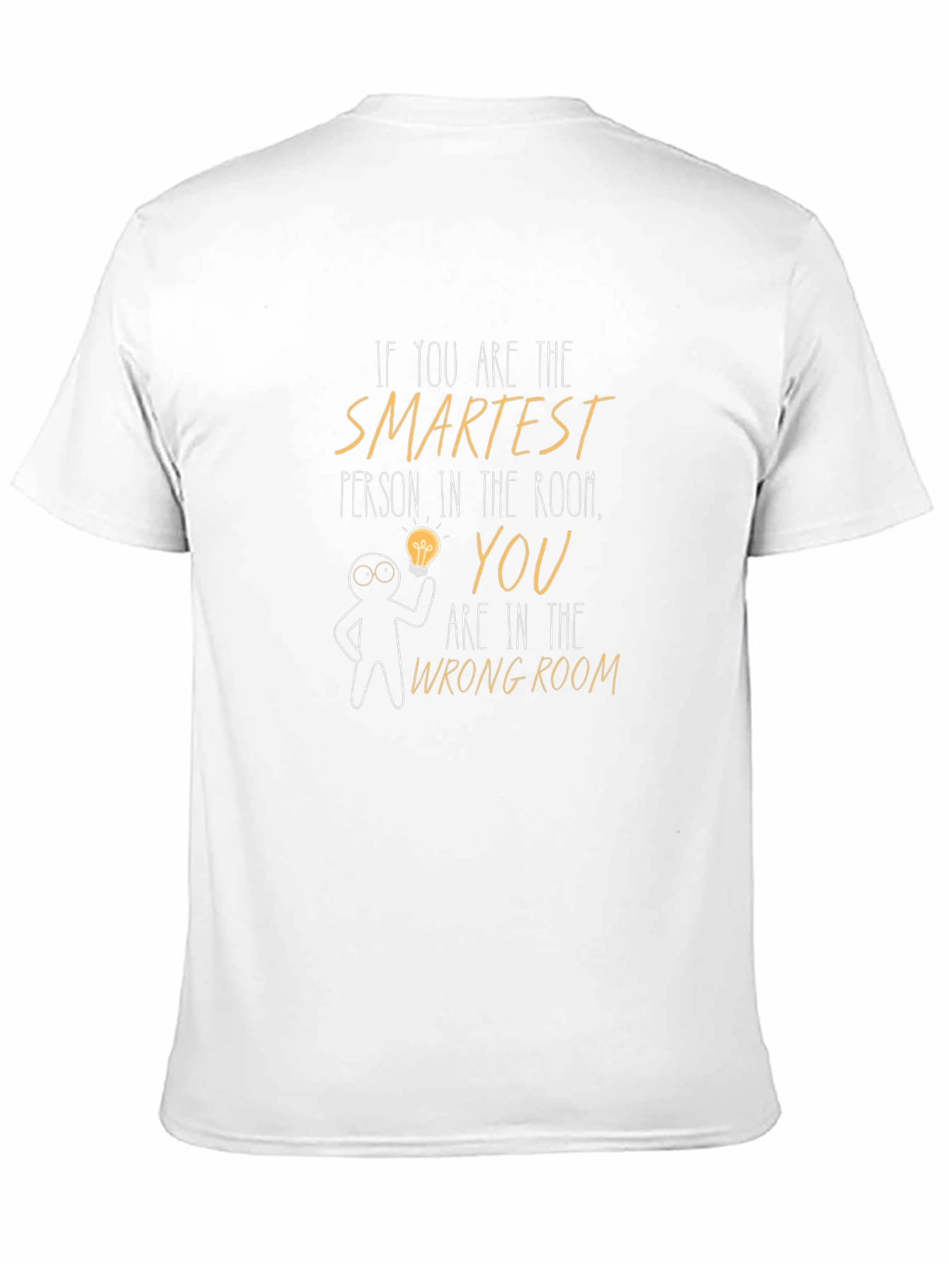 Smartest Person T-Shirt - Brainy Humor Tee