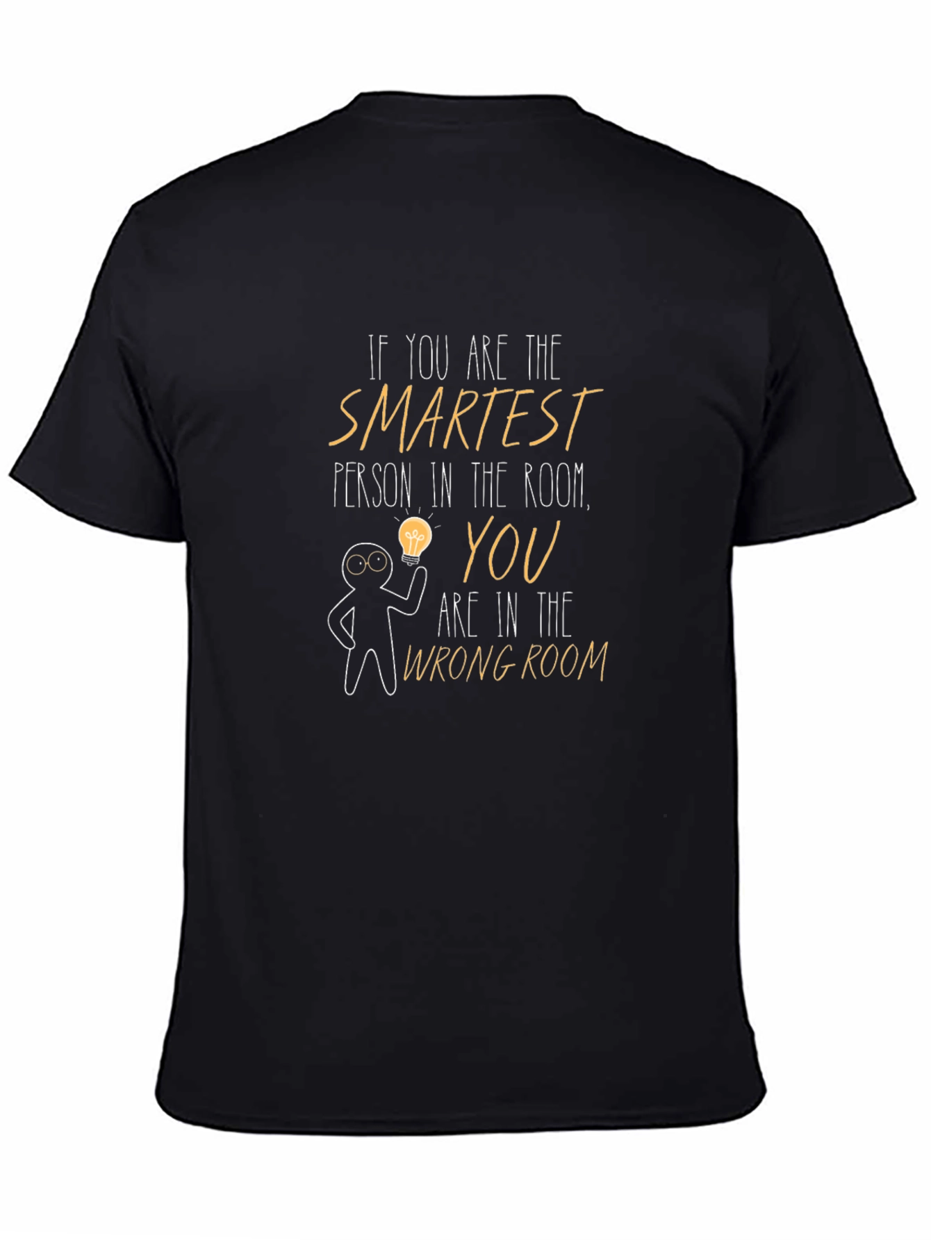 Smartest Person T-Shirt - Brainy Humor Tee