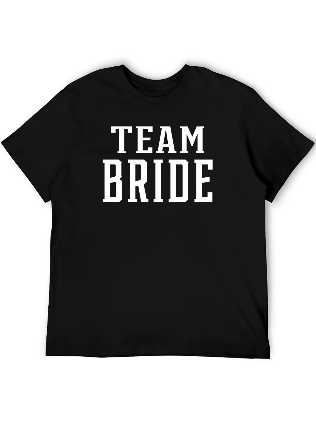 Team Bride Crew Neck T-Shirt - Bachelorette Party