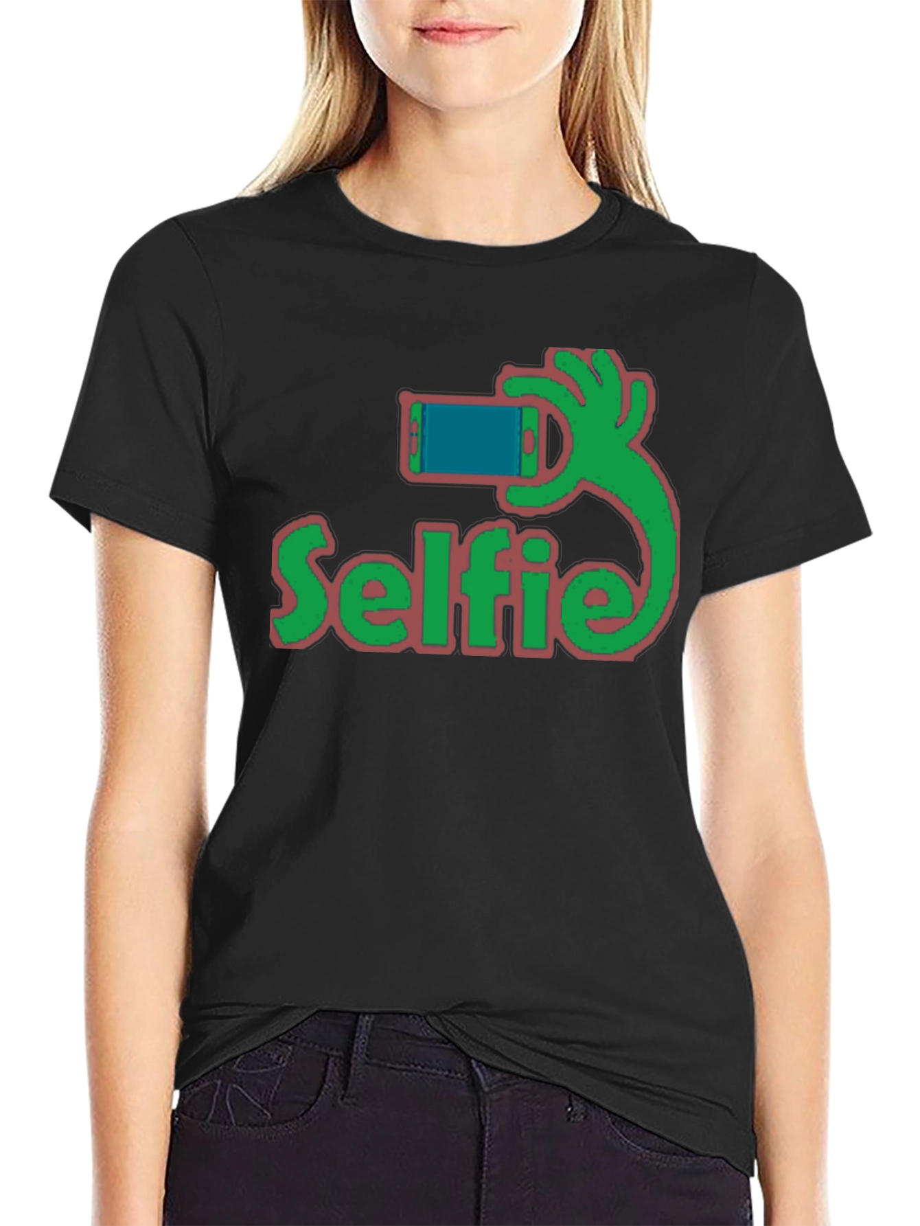 Selfie T-Shirt - Novelty Graphic Tee