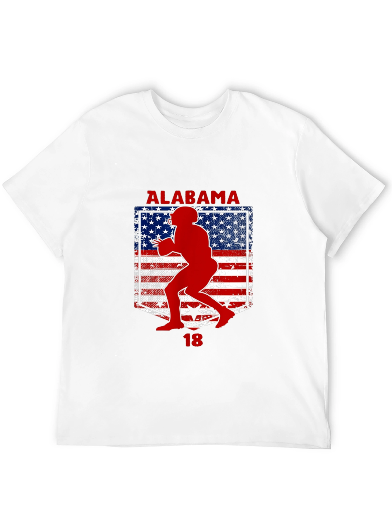 Alabama Football Patriotic T-Shirt