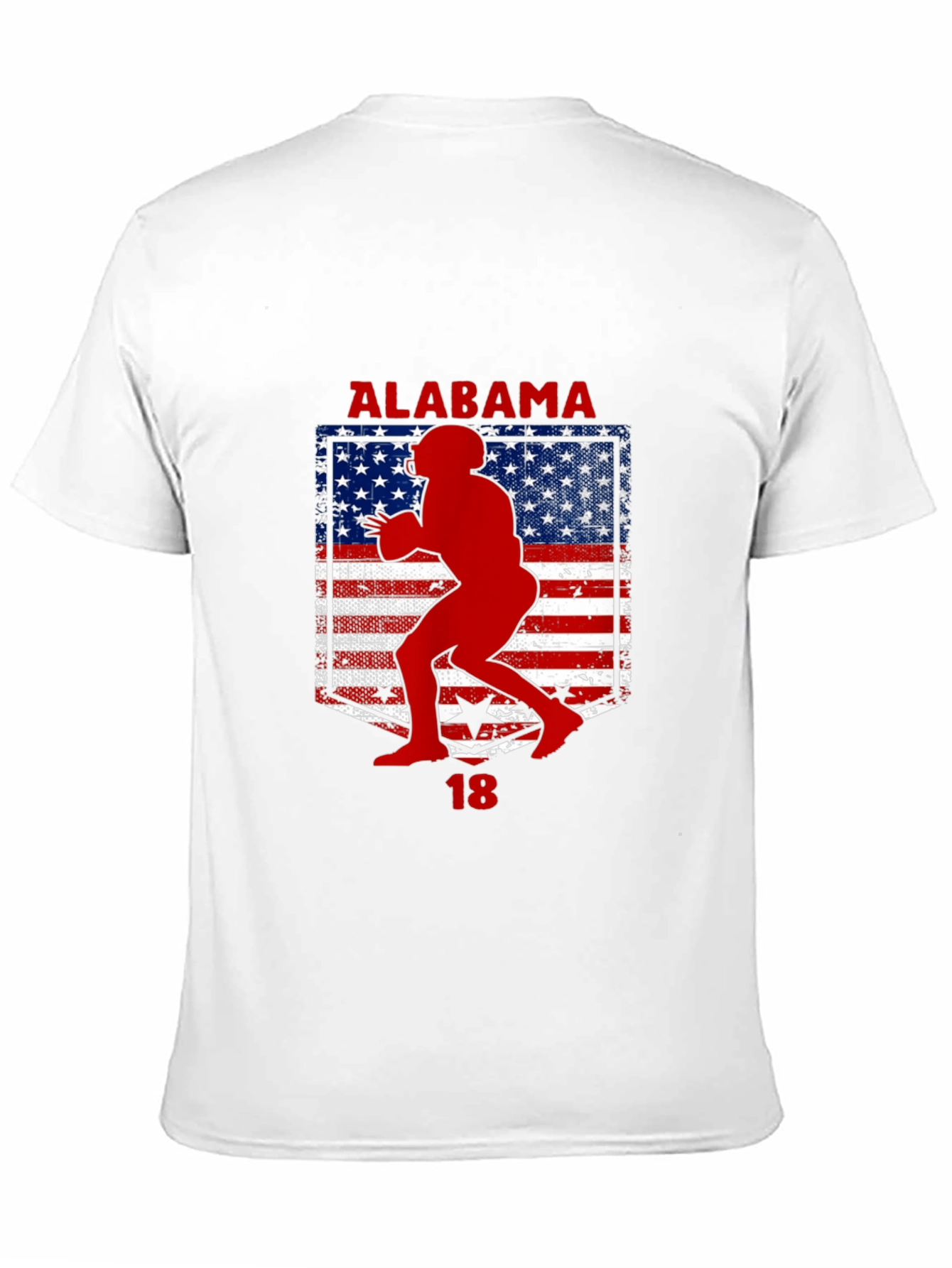 Alabama Football Patriotic T-Shirt