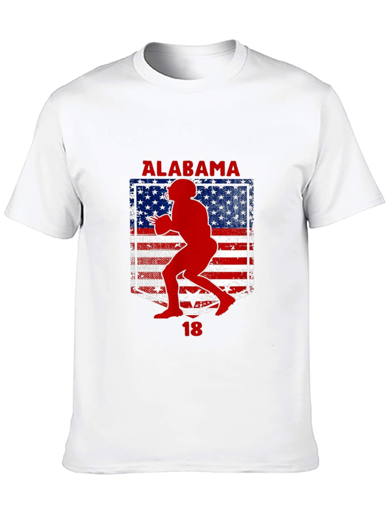 Alabama Football Patriotic T-Shirt
