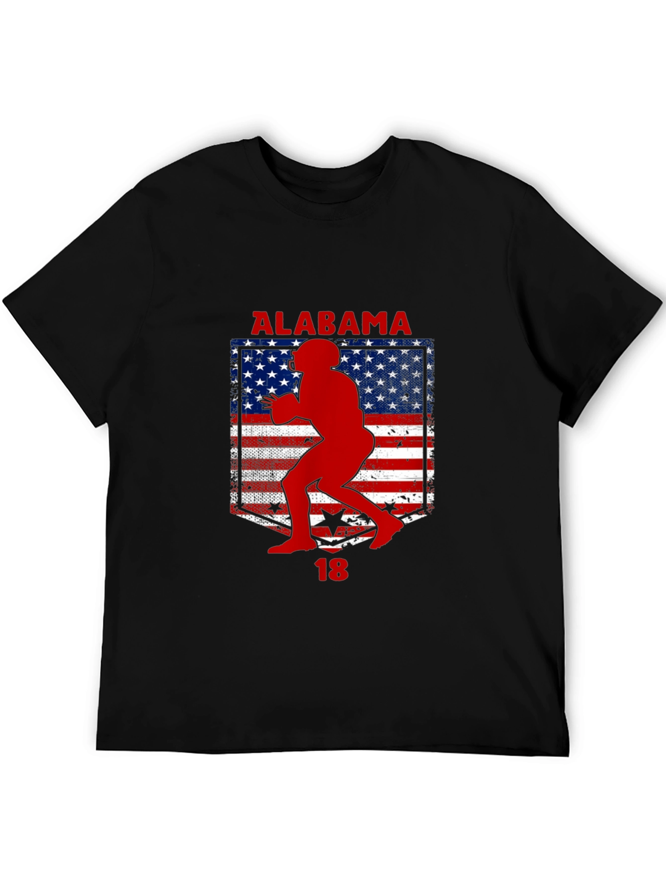 Alabama Football Patriotic T-Shirt