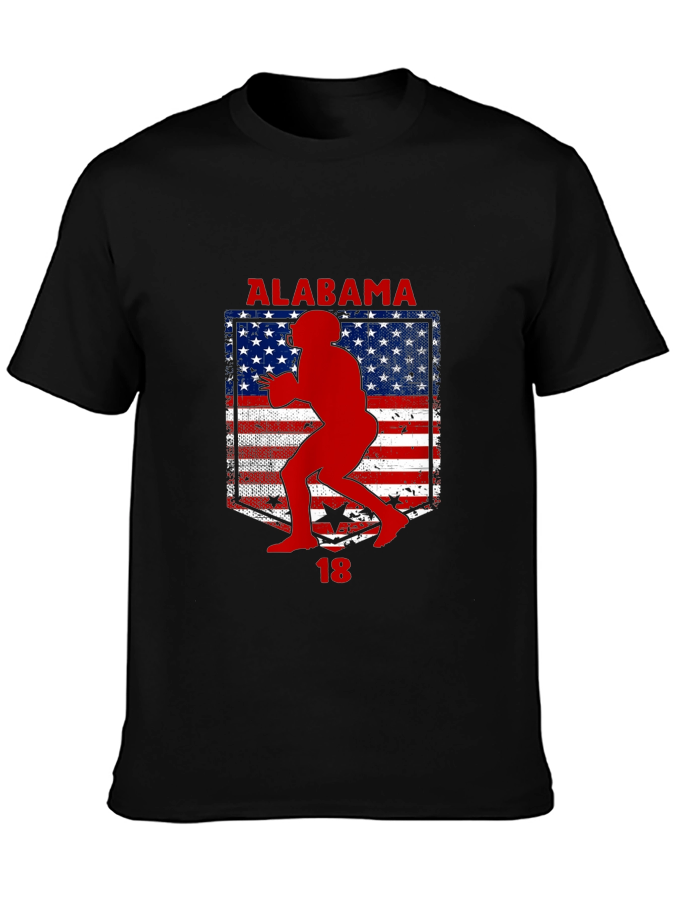 Alabama Football Patriotic T-Shirt