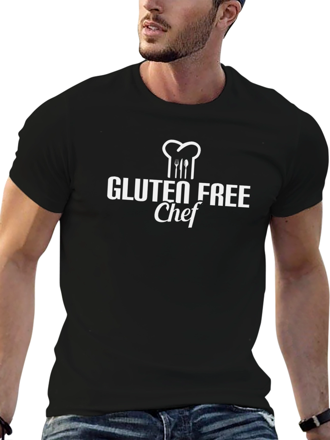 Gluten Free Chef Black T-Shirt