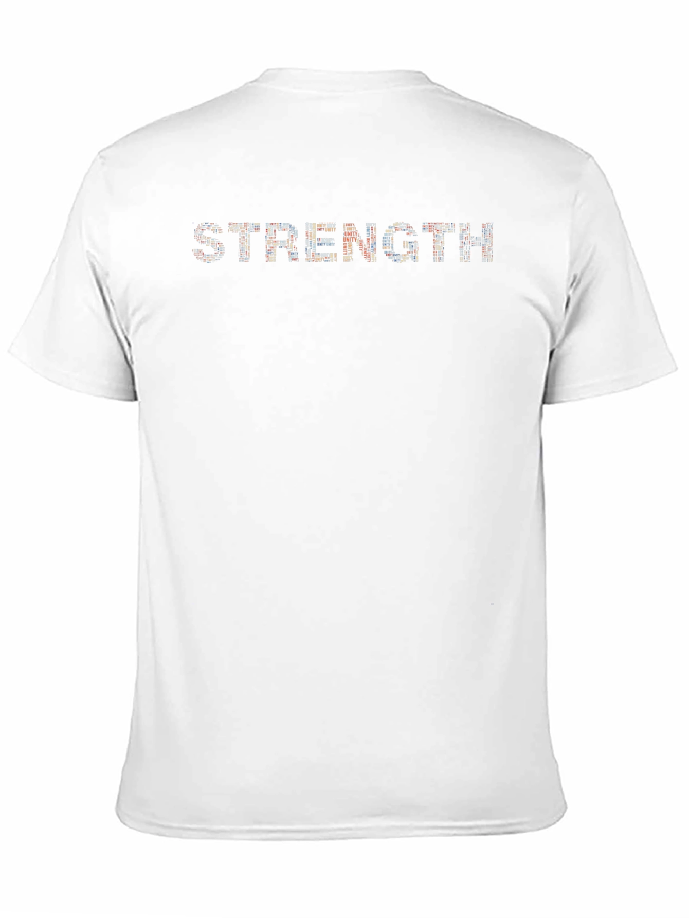 Strength Graphic Print Black T-Shirt